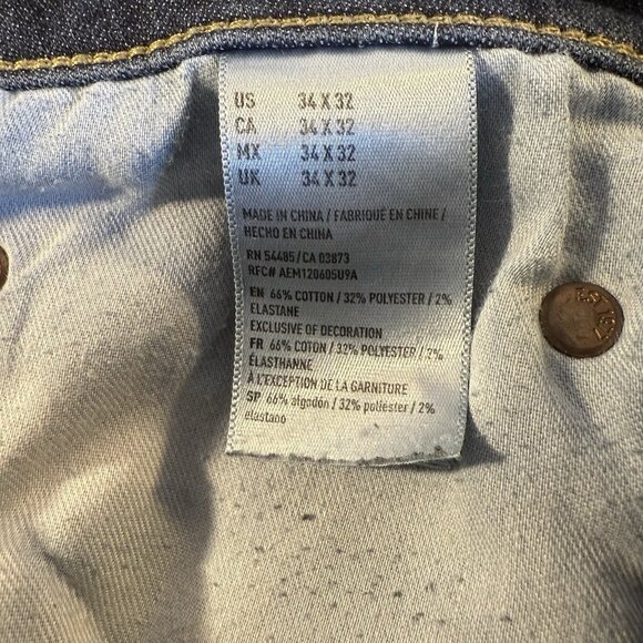 American Eagle Outfitters Flex 4 Original Straight Jeans Men's 34x32 (34x31) - Picture 8 of 8